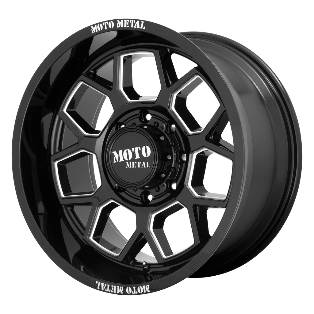 Moto Metal MO803 BANSHEE 20x10 -18 6x135/6X5.3 Gloss Black Milled