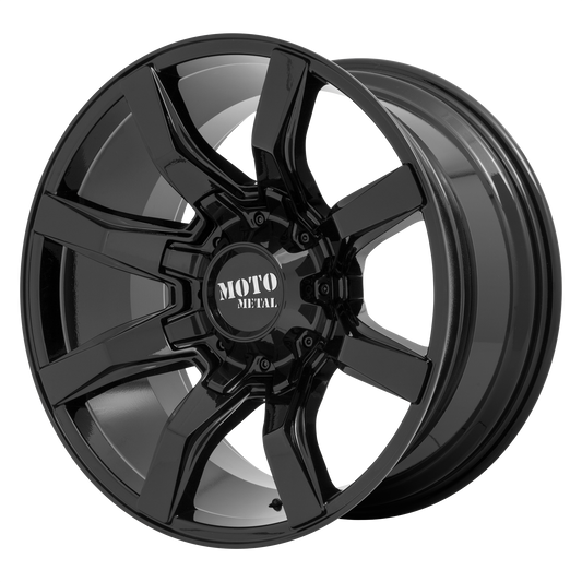Moto Metal MO804 SPIDER 20X10 12 BLANK GLOSS BLACK