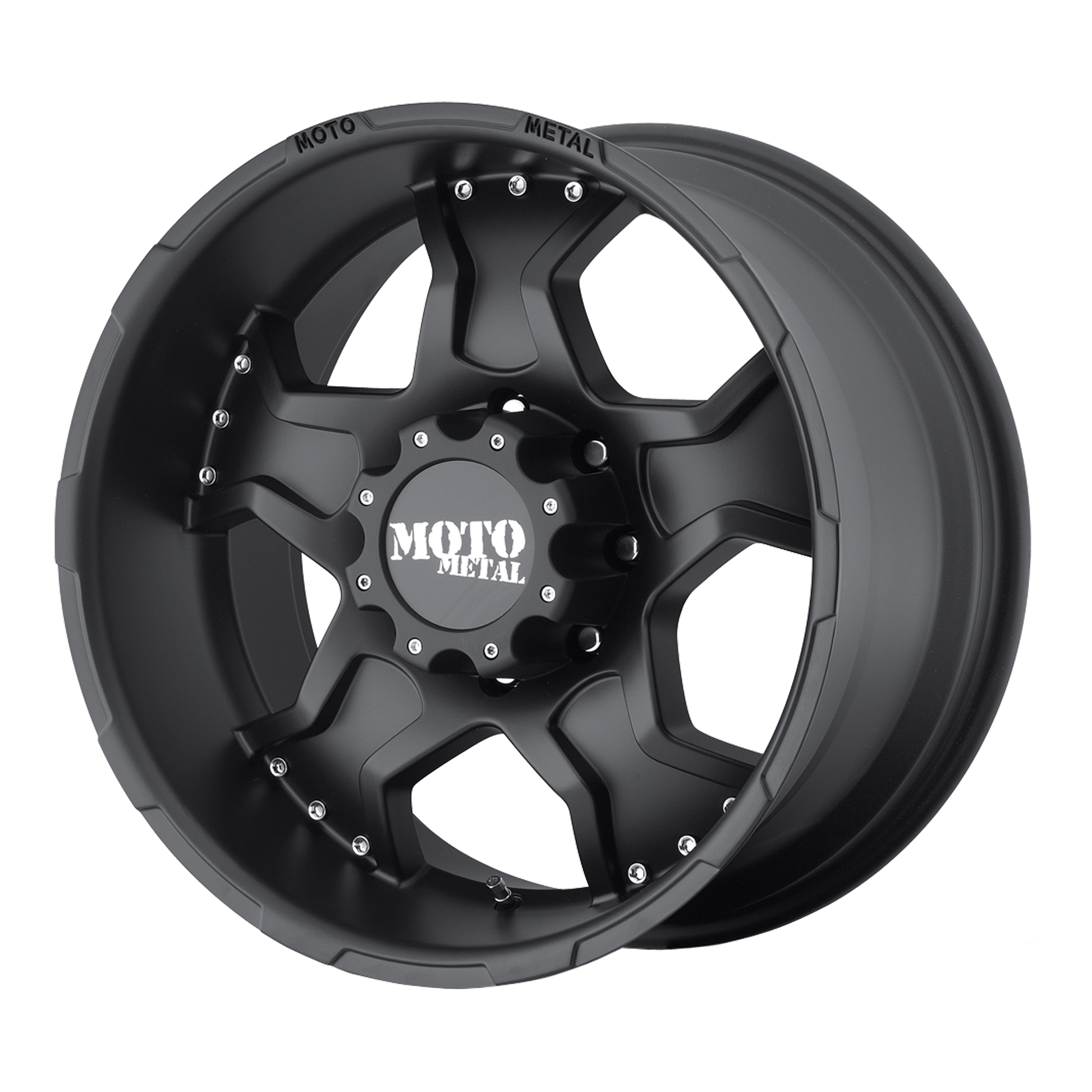 Moto Metal MO957 18X9 -12 6X135/6X5.3 Matte Black