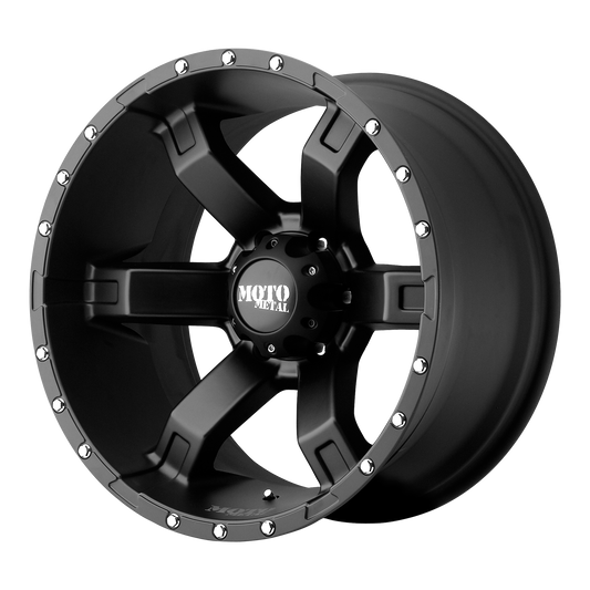 Moto Metal MO967 22X10 -24 6X135/6X5.3 Satin Black With Clearcoat