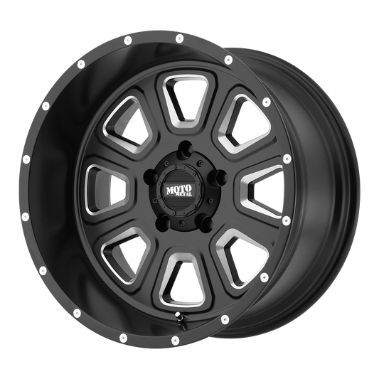 Moto Metal MO972 17X9 -12 5X127/5X5.0 Satin Black Milled