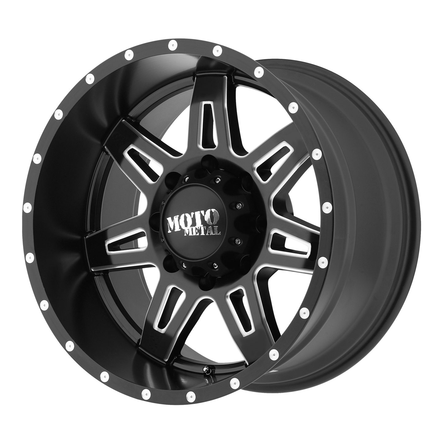 Moto Metal MO975 20X9 0 5X127/5X5.0 Satin Black Milled