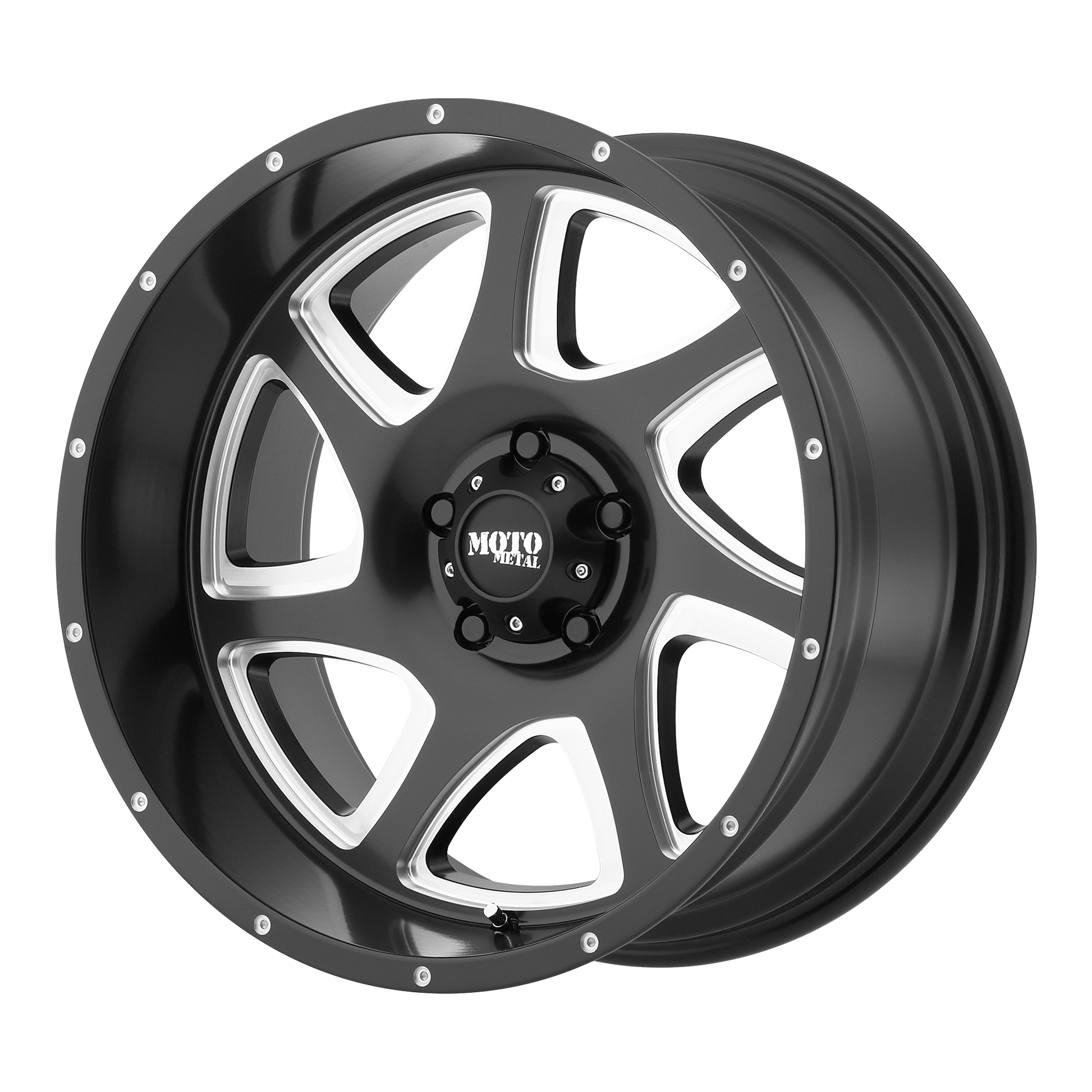 Moto Metal MO976 20X9 0 5X150/5X150 Satin Black Milled