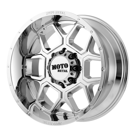 Moto Metal MO981 SPADE 20X10 -24 8X165.1/8X6.5 Chrome