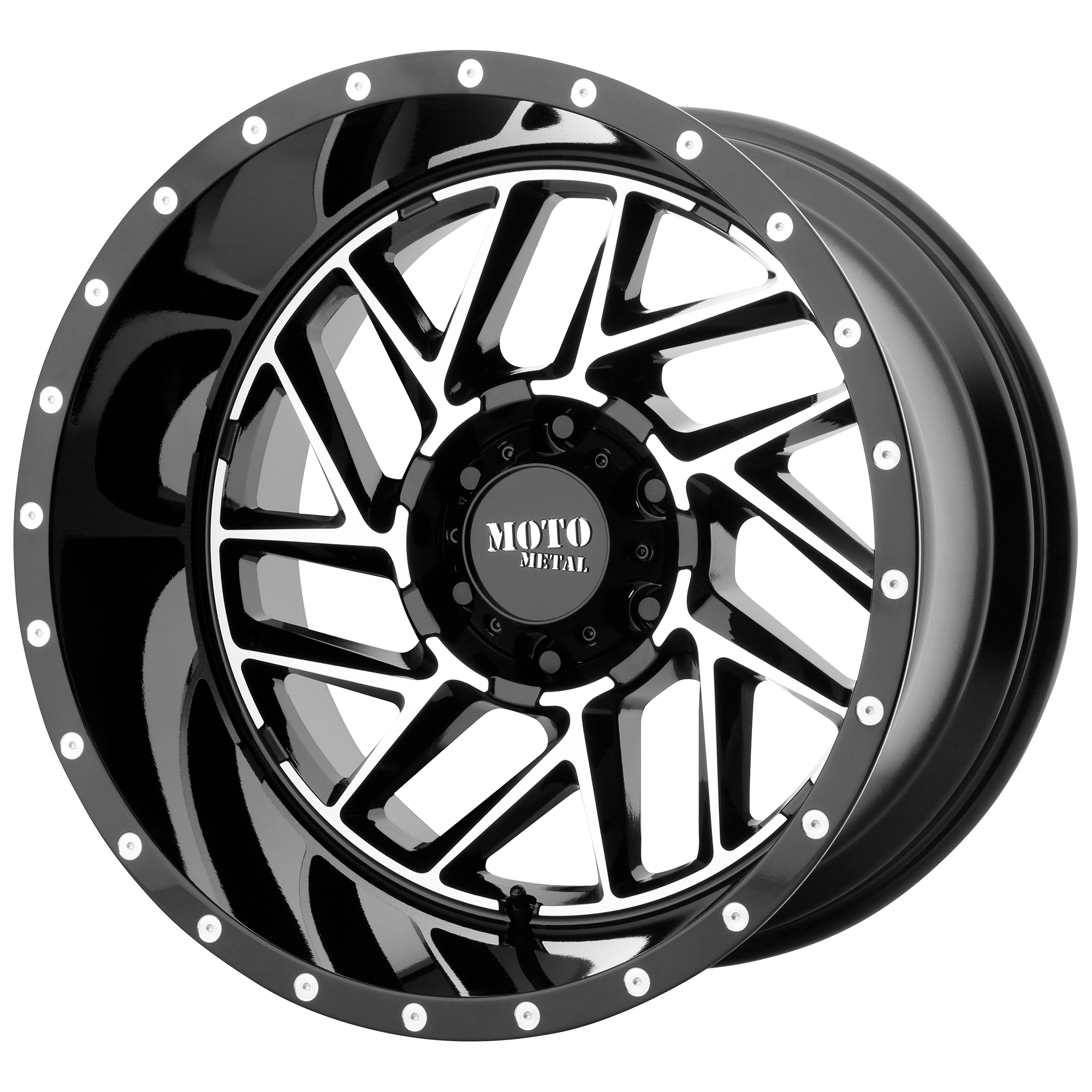 Moto Metal MO985 BREAKOUT 20x9 0 5x127/5x5.0 Gloss Black Machined