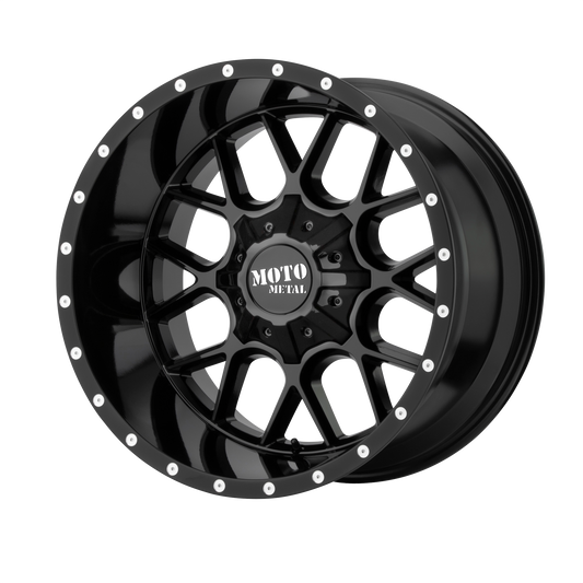 Moto Metal MO986 SIEGE 20x9 0 BLANK/BLANK Gloss Black