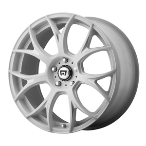 Motegi MR126 19X8.5 32 BLANK/BLANK Matte White With Milled Accents