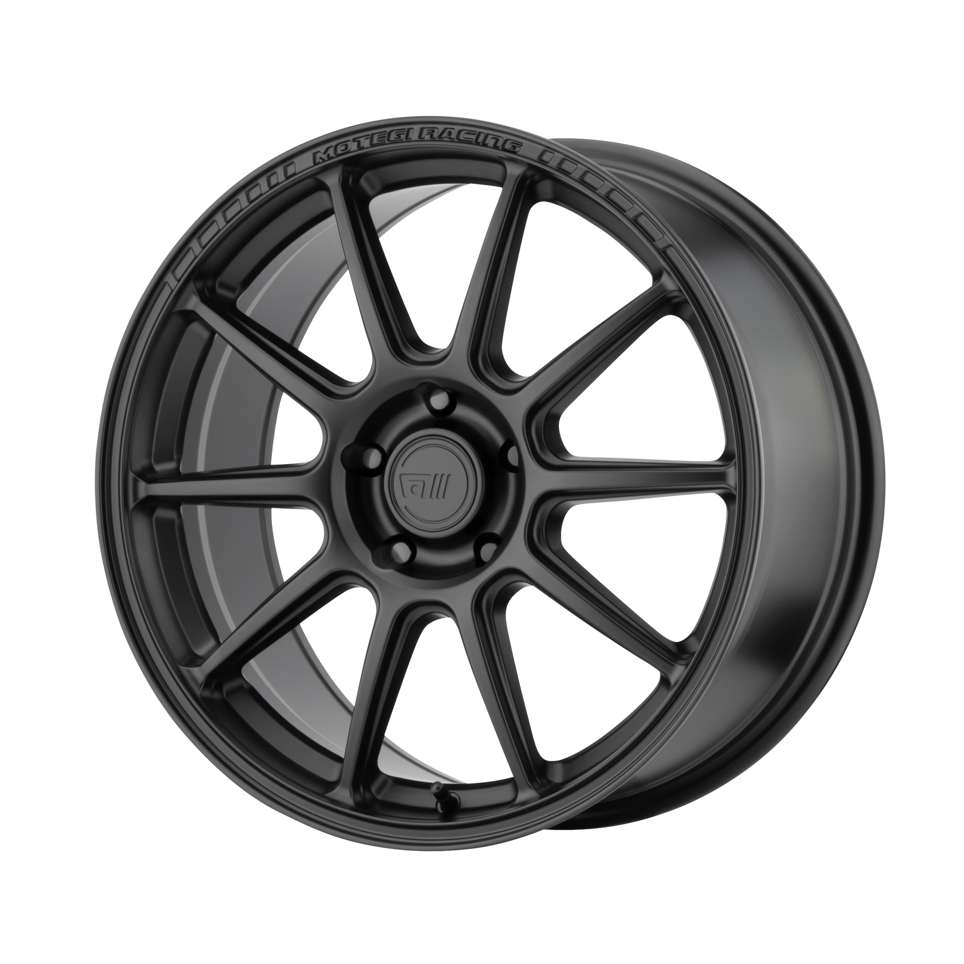 Motegi MR140 SS10 17x7 38 5x114.3/5x4.5 Satin Black