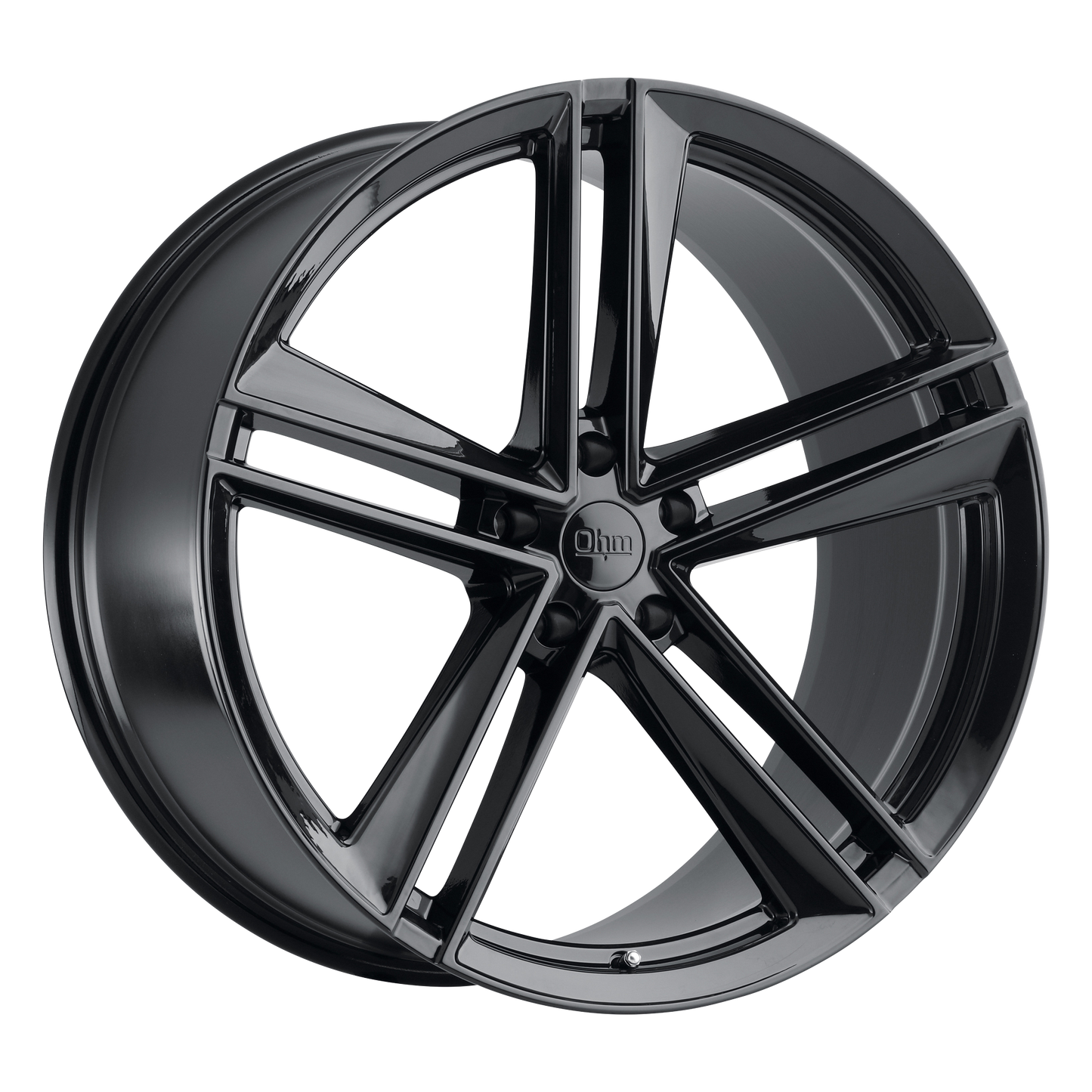 OHM LIGHTNING 20X10 35 5X120/5X4.72 GLOSS BLACK