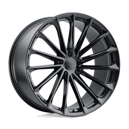 OHM PROTON 19X8.5 30 5X114.3/5X4.5 GLOSS BLACK
