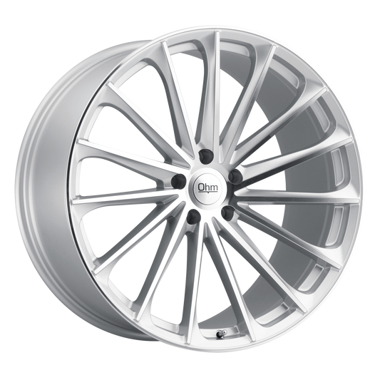 OHM PROTON 19X8.5 30 5X114.3 SILVER W/ MIRROR FACE