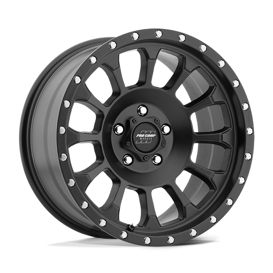 PRO COMP PA34 ROCKWELL 17X8 0 5X127 SATIN BLACK