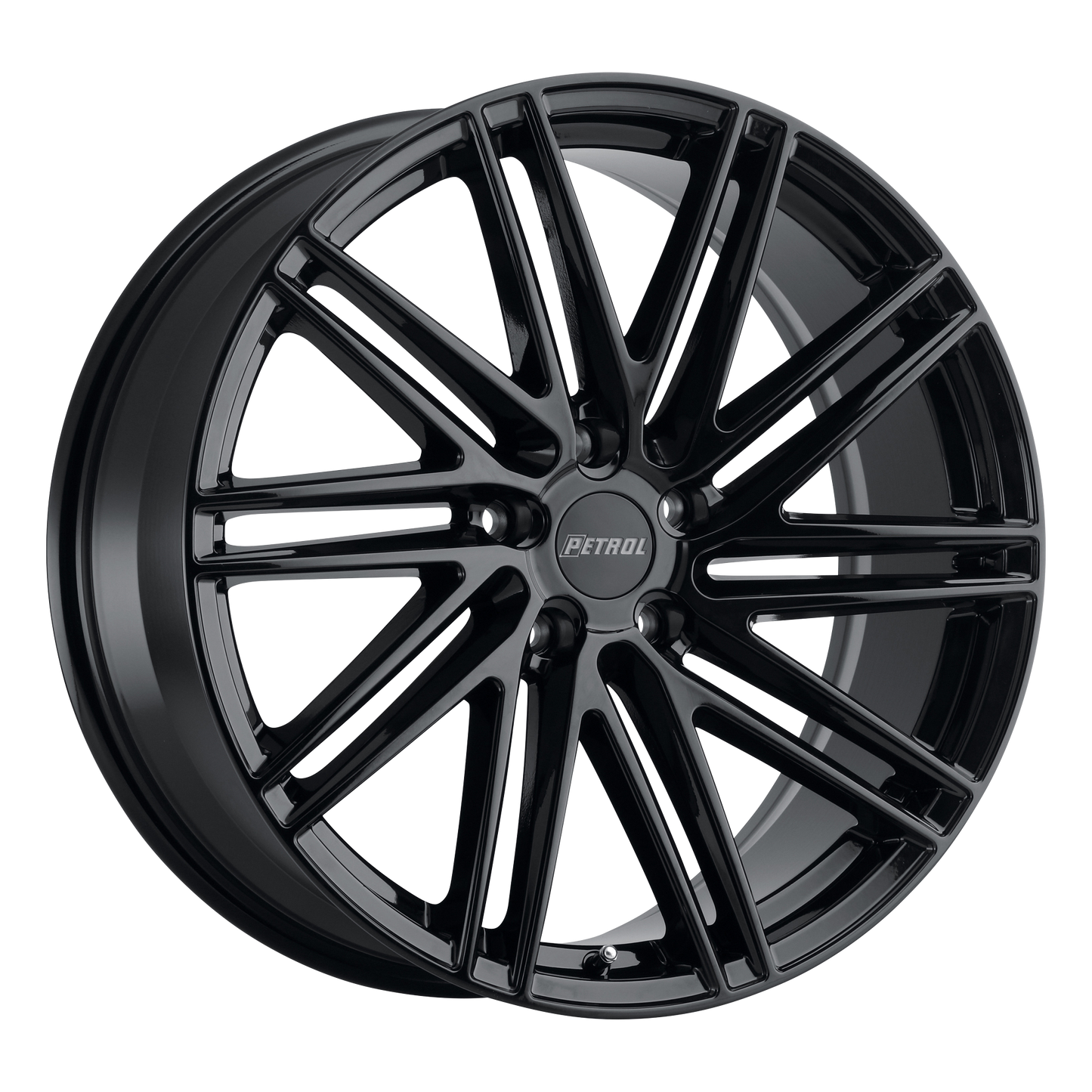 Petrol P1C 17X8 40 5X114.3/5X4.5 GLOSS BLACK