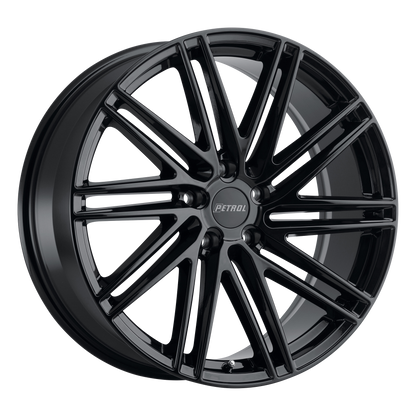 Petrol P1C 18X8 40 5X112/5X112 GLOSS BLACK
