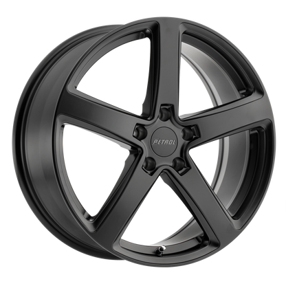 Petrol P2A 17X8 35 5X120/5X4.72 MATTE BLACK