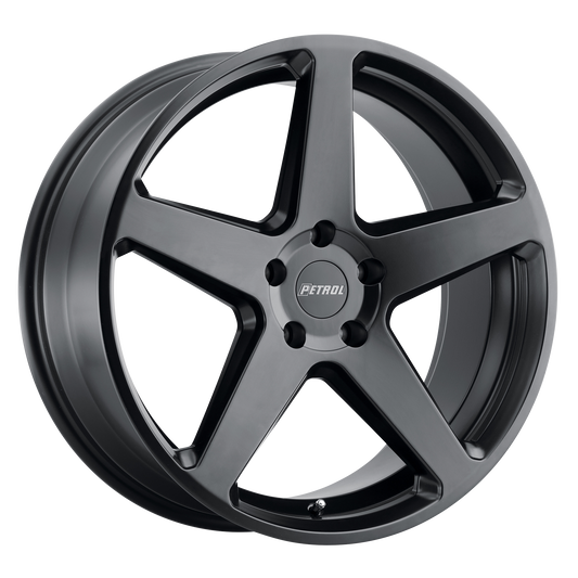 Petrol P2C 20X8.5 40 5X112/5X112 SEMI GLOSS BLACK