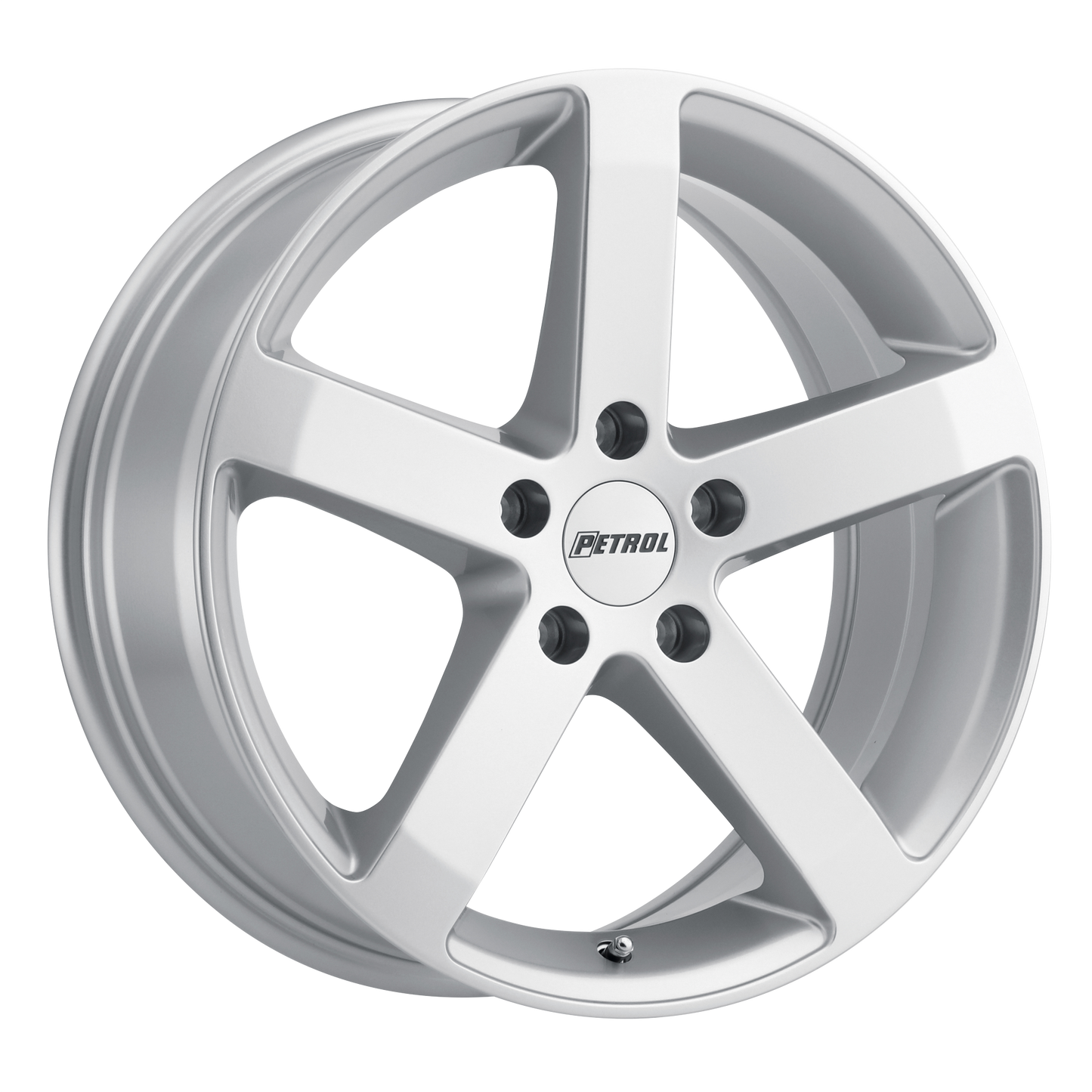 Petrol P3B 16X7 38 5X100/5X100 GLOSS SILVER