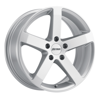 Petrol P3B 16X7 38 5X100/5X100 GLOSS SILVER