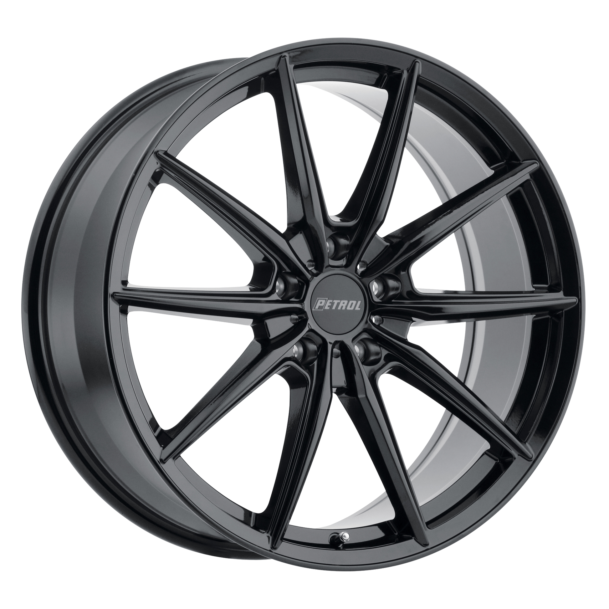 Petrol P4B 20X8.5 40 5X114.3/5X4.5 GLOSS BLACK