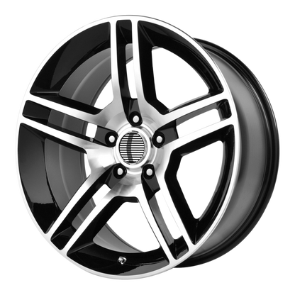 PERFORMANCE REPLICAS PR101 18X10 45 5X114.3/5X4.5 Gloss Black Machined