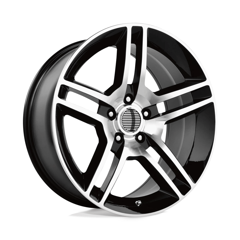 PERFORMANCE REPLICAS PR101 18X10 45 5X114.3/5X4.5 Gloss Black Machined