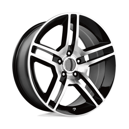 PERFORMANCE REPLICAS PR101 19X8.5 30 5X114.3/5X4.5 Gloss Black Machined