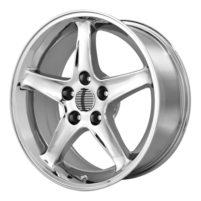 PERFORMANCE REPLICAS PR102 17X9 18 4X108/4X4.25 Chrome