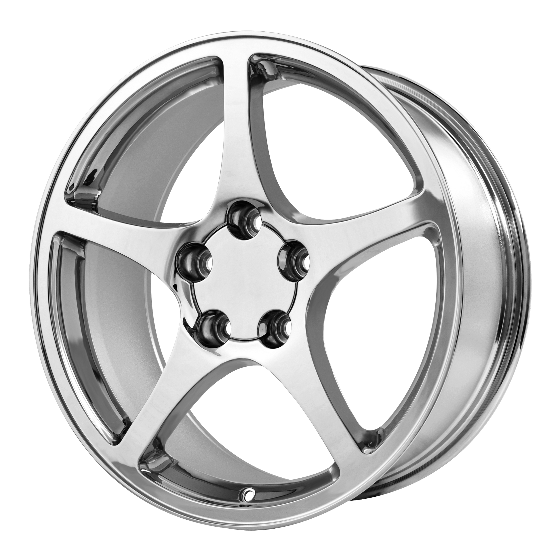 PERFORMANCE REPLICAS PR104 17X8.5 54 5X120.65/5X4.75 Chrome