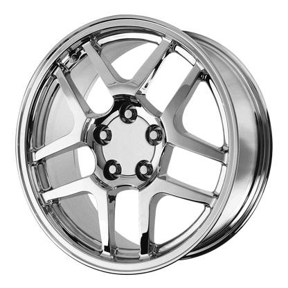 PERFORMANCE REPLICAS PR105 18X15 58 5X120.65/5X4.75 Chrome