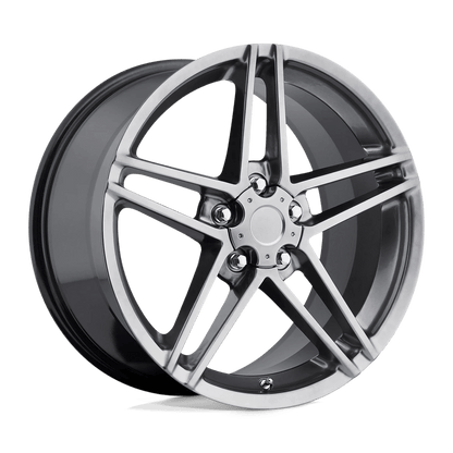 PERFORMANCE REPLICAS PR117 18X8.5 56 5X120.65/5X4.75 Hyper Black