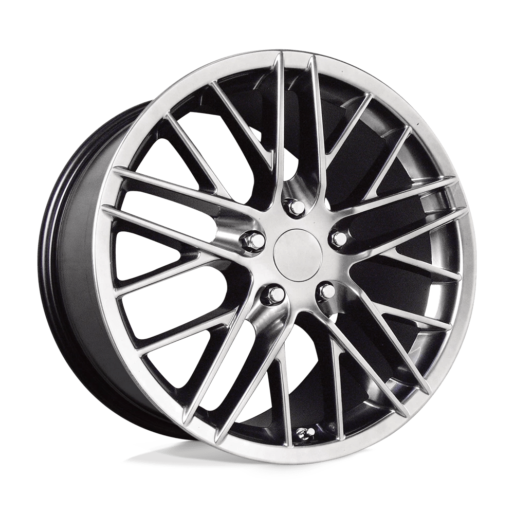 PERFORMANCE REPLICAS PR121 18X9.5 40 5X120.65/5X4.75 Hyper Silver Dark
