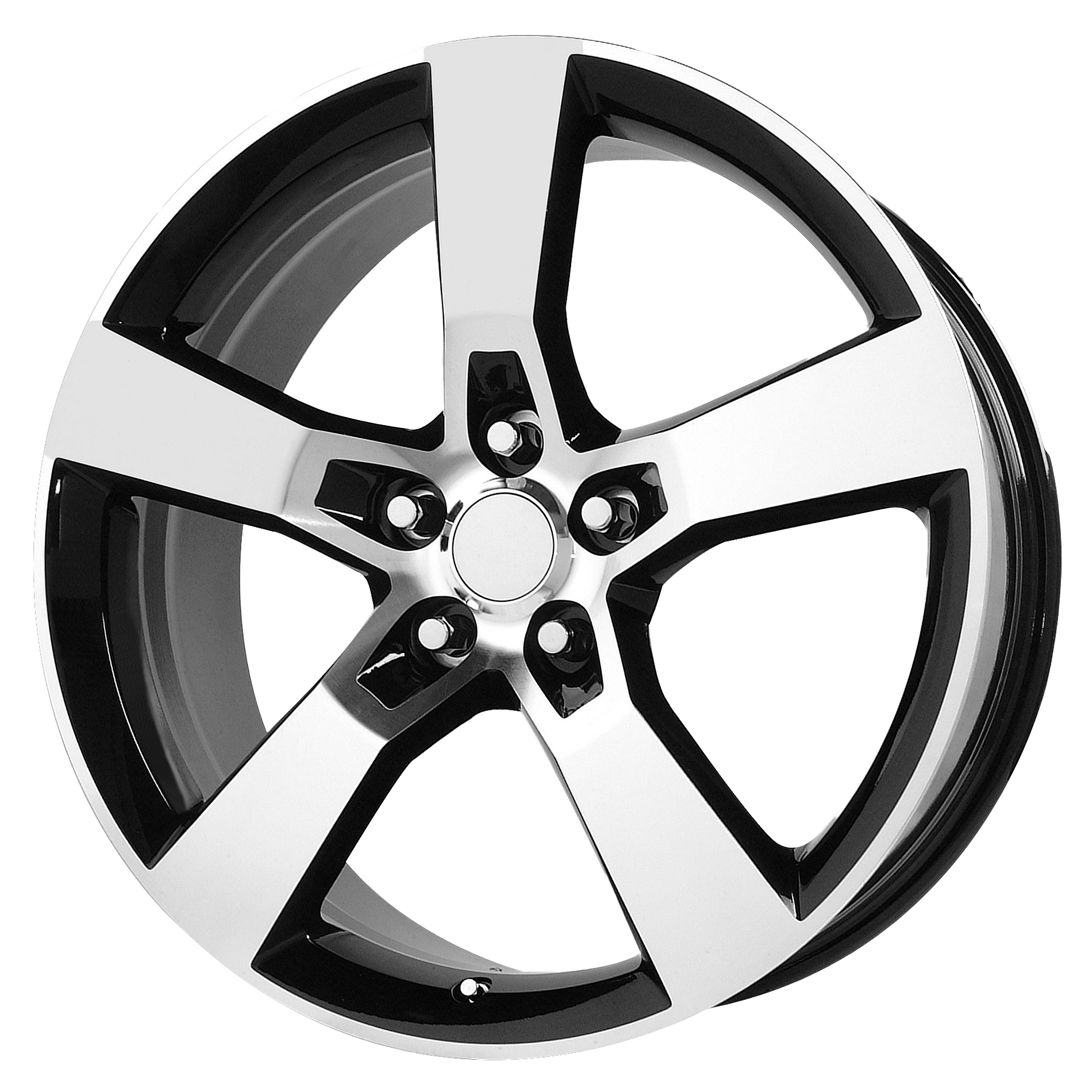 PERFORMANCE REPLICAS PR125 20X8 35 5X120/5X4.72 Gloss Black Machined