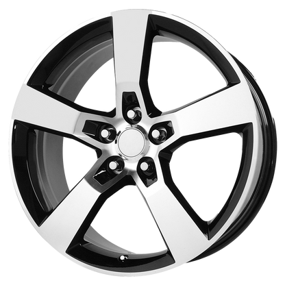 PERFORMANCE REPLICAS PR125 20X8 35 5X120/5X4.72 Gloss Black Machined