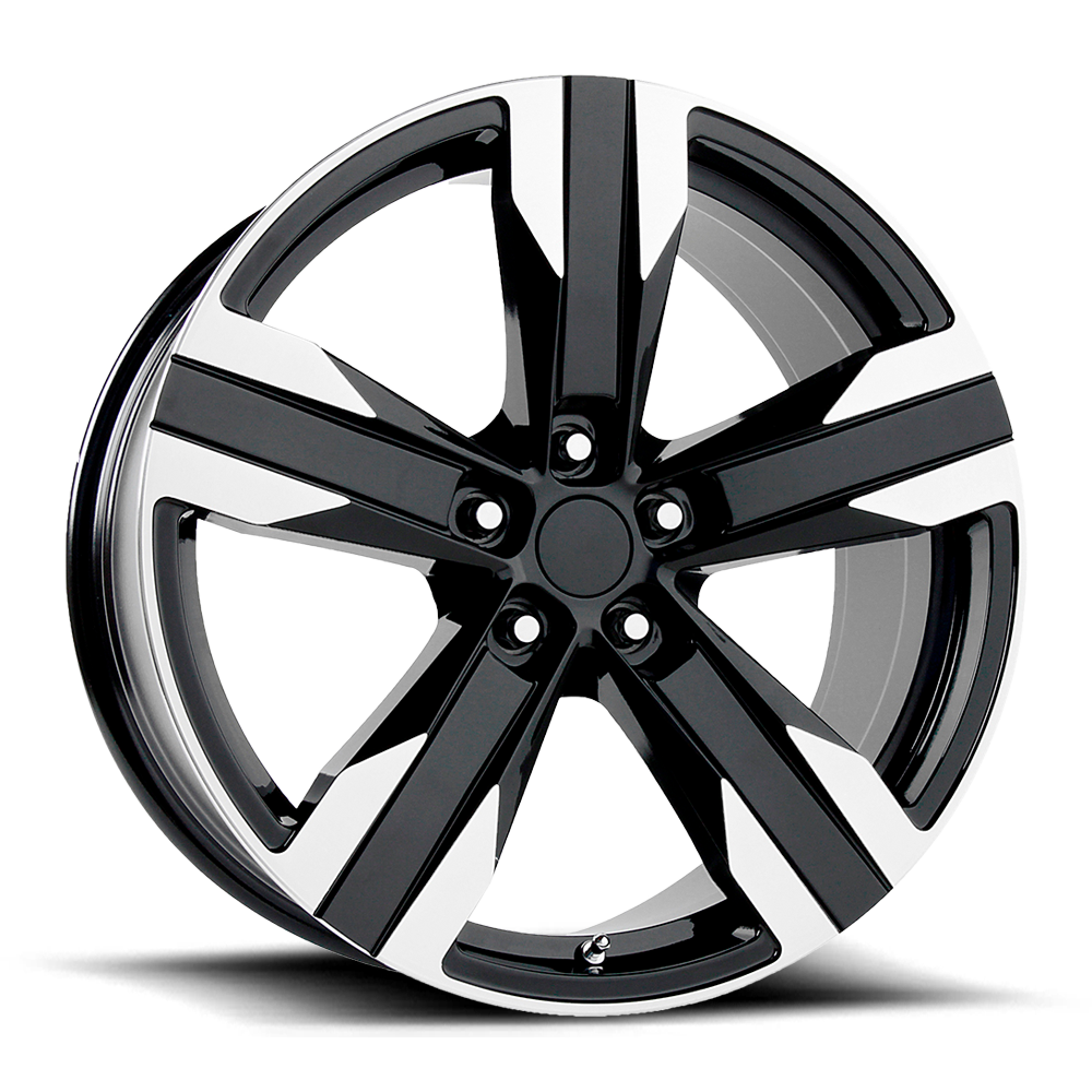 PERFORMANCE REPLICAS PR135 20X8 29 5X120/5X4.72 Gloss Black Machined