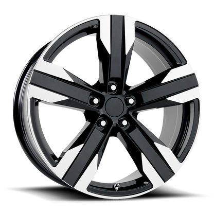 PERFORMANCE REPLICAS PR135 20X8 29 5X120/5X4.72 Gloss Black Machined