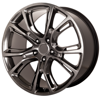 PERFORMANCE REPLICAS PR137 20X9 34 5X127/5X5.0 Hyper Silver Dark