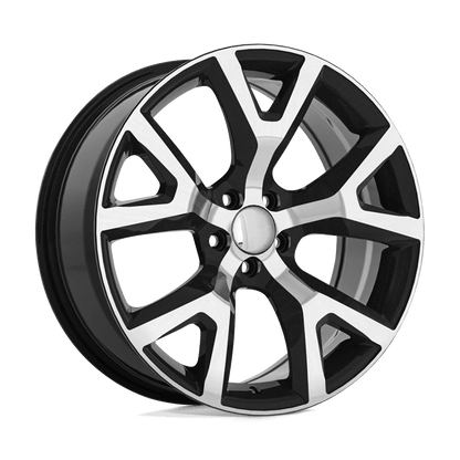 PERFORMANCE REPLICAS PR159 18X7.5 31 5X110/5X110 Gloss Black with Machined Face
