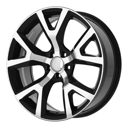 PERFORMANCE REPLICAS PR159 18X7.5 31 5X110/5X110 Gloss Black with Machined Face