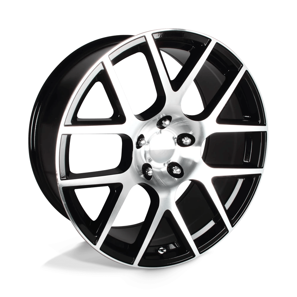 PERFORMANCE REPLICAS PR163 20X9 20 5X115/5X115 Gloss Black Machined