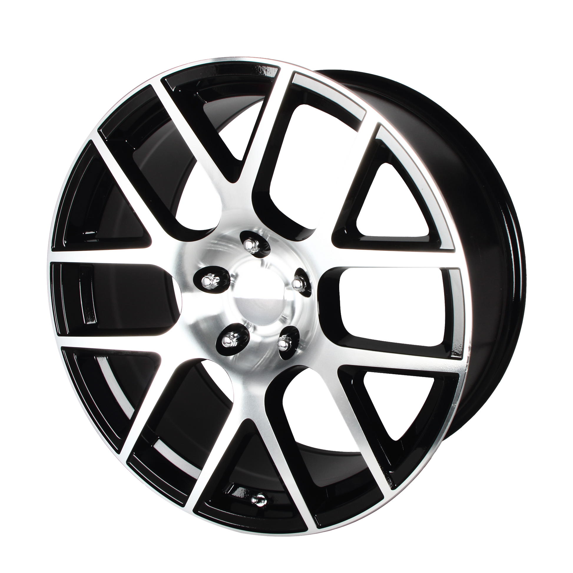PERFORMANCE REPLICAS PR163 20X9 20 5X115/5X115 Gloss Black Machined