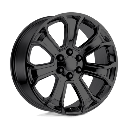 PERFORMANCE REPLICAS PR166 22X9 24 6X139.7/6X5.5 Gloss Black