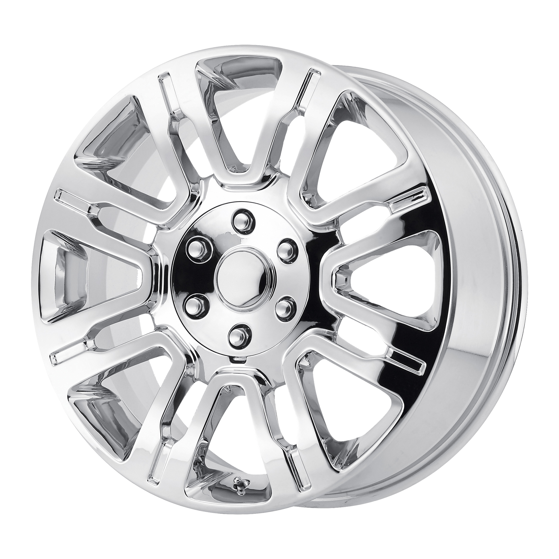 PERFORMANCE REPLICAS PR167 20X8.5 44 6X135/6X5.3 Chrome
