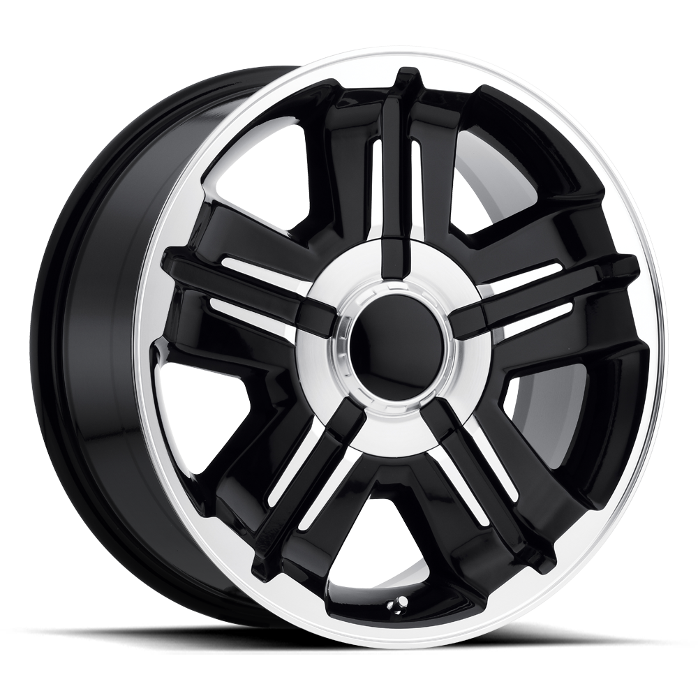 PERFORMANCE REPLICAS PR173 18X8 30 6X139.7/6X5.5 Gloss Black Machined