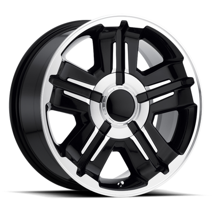 PERFORMANCE REPLICAS PR173 18X8 30 6X139.7/6X5.5 Gloss Black Machined