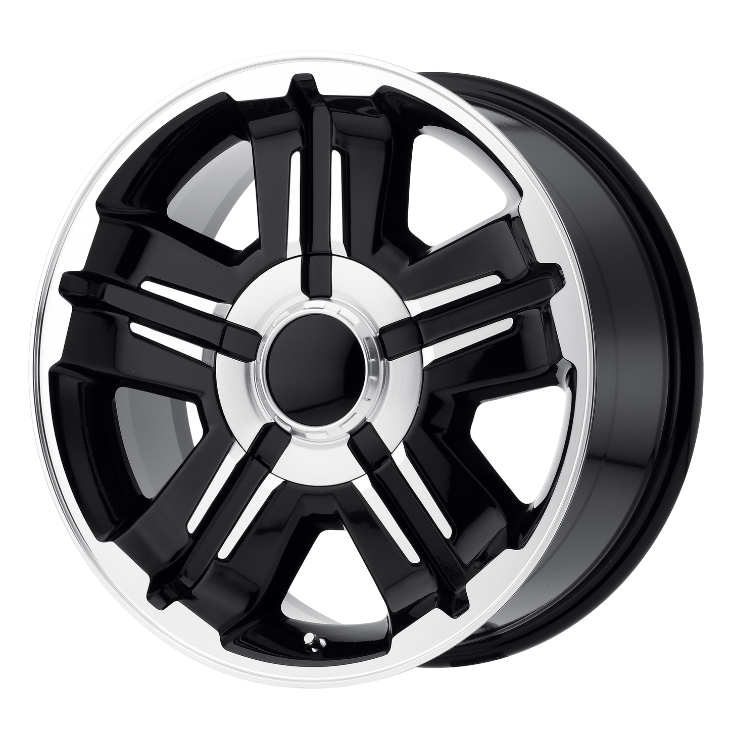 PERFORMANCE REPLICAS PR173 18X8 30 6X139.7/6X5.5 Gloss Black Machined