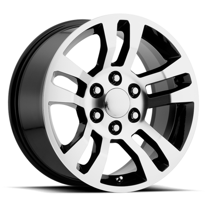 PERFORMANCE REPLICAS PR175 18X8 24 6X139.7/6X5.5 Gloss Black Machined
