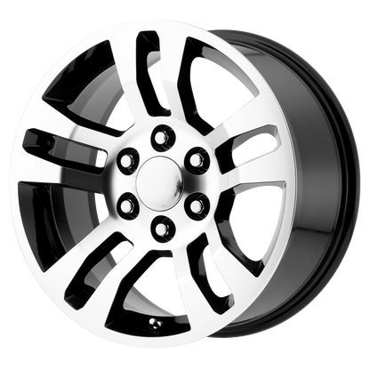 PERFORMANCE REPLICAS PR175 18X8 24 6X139.7/6X5.5 Gloss Black Machined