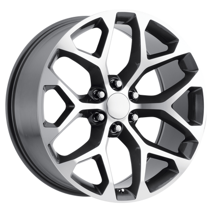 PERFORMANCE REPLICAS PR176 20X9 24 6X139.7/6X5.5 Gunmetal Machined