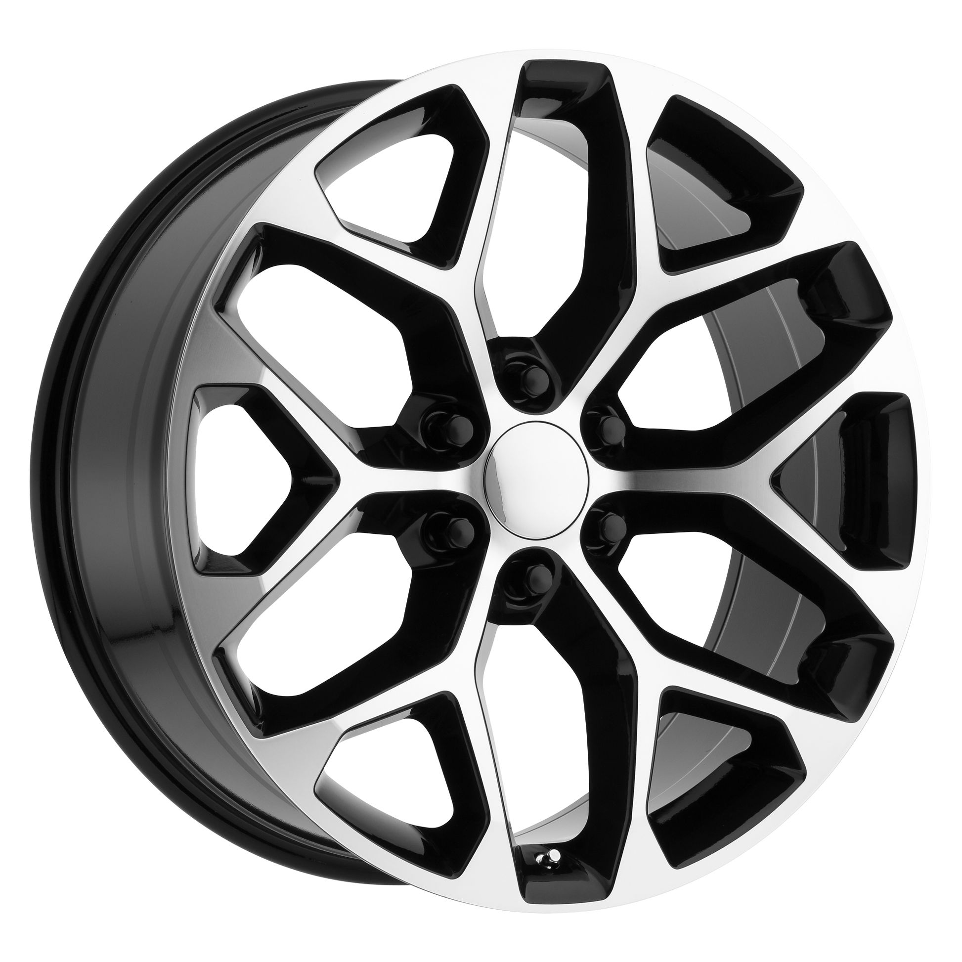 PERFORMANCE REPLICAS PR176 24X10 31 6X139.7/6X5.5 Gloss Black Machined