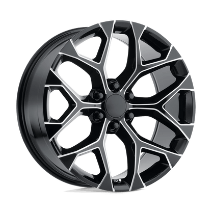 PERFORMANCE REPLICAS PR176 22X9 24 6X139.7/6X5.5 Gloss Black Milled